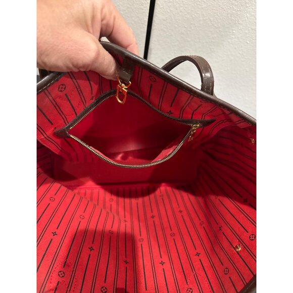 Louis Vuitton Damier Ebene Canvas Neverfull GM Comes with Box & Dust Cover - Picture 10 of 15